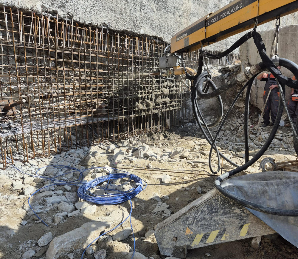 Torkrétované /striekané/ betóny